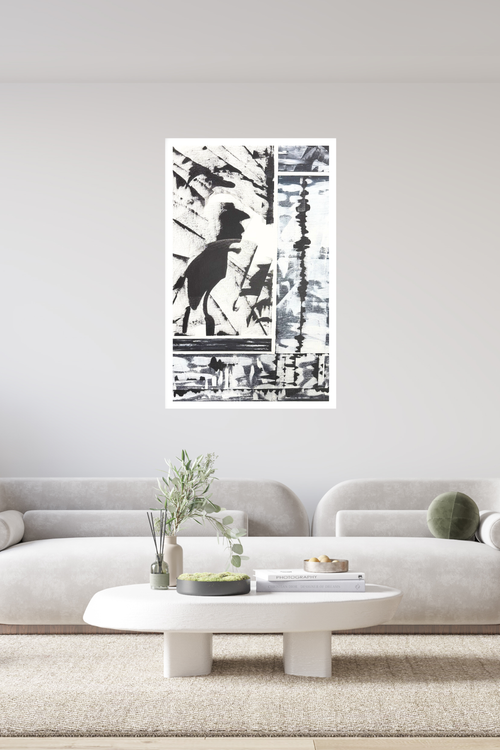 Front Page Ghosts  24×36”